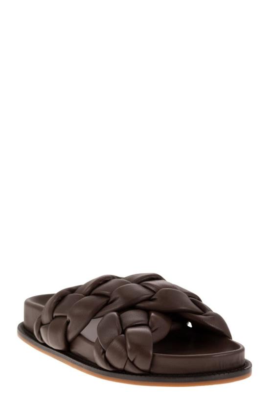  파비아나 필리피 샌들 ASD274A929H137 1253 COFFEE - FABIANA FILIPPI