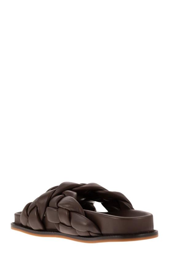  파비아나 필리피 샌들 ASD274A929H137 1253 COFFEE - FABIANA FILIPPI