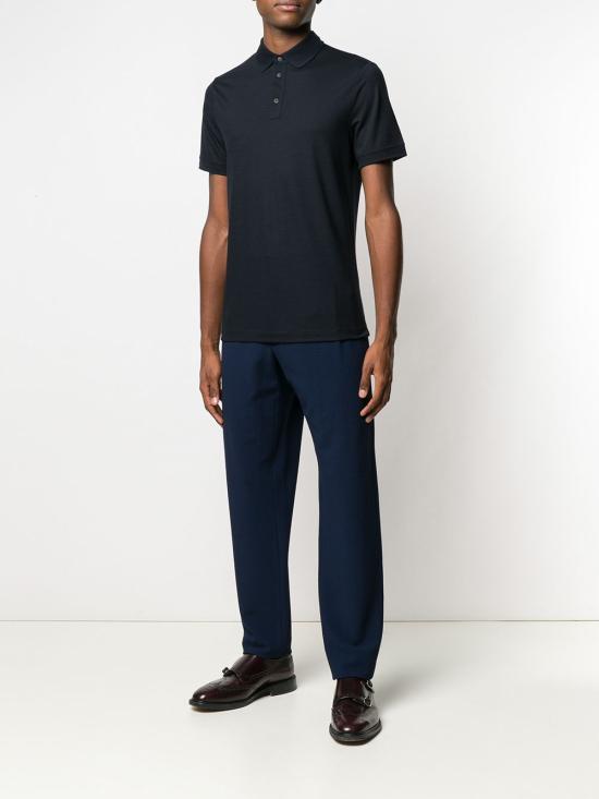 26SS 조르지오 아르마니 반팔 티셔츠 3GSF53SJAQZ UBRY BLUE - GIORGIO ARMANI