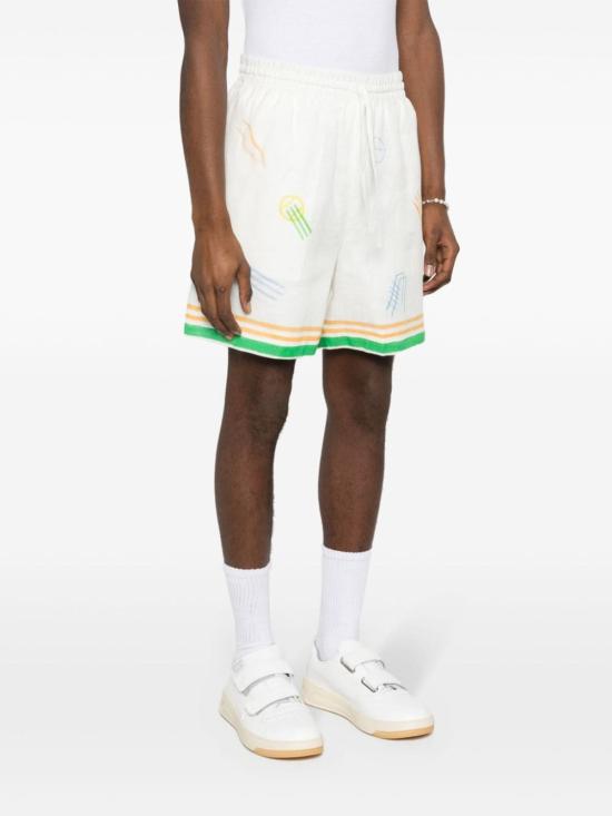  카사블랑카 숏팬츠 MPS24TR01204 LEJEU - CASABLANCA