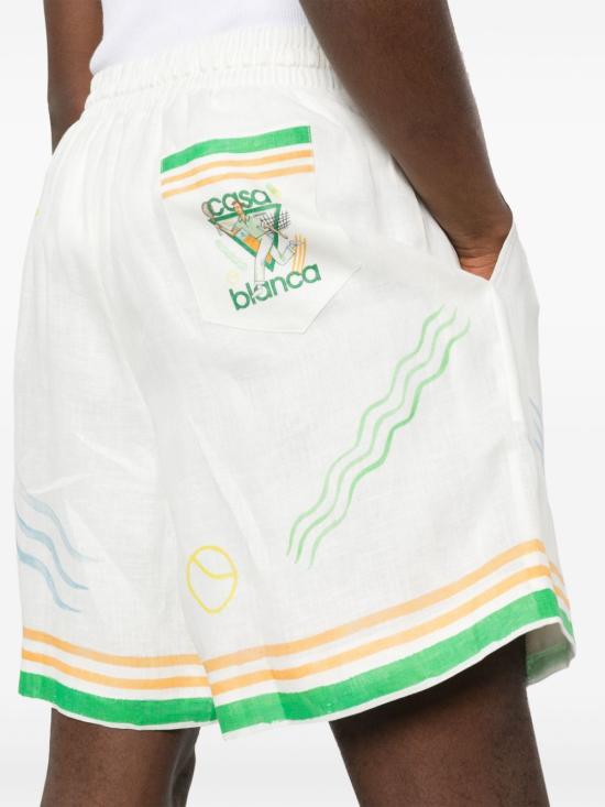  카사블랑카 숏팬츠 MPS24TR01204 LEJEU - CASABLANCA