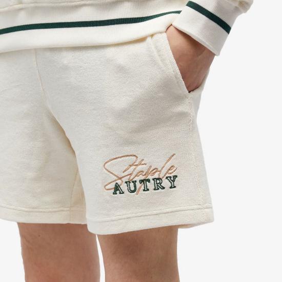  오트리 스트레이트 팬츠 SHJM2751 WHITE - AUTRY