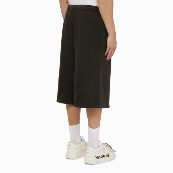  오프화이트 숏팬츠 OMCI016C99FLE001 1077 black - OFF WHITE