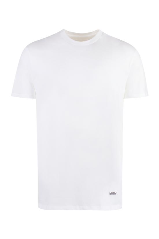  질샌더 반팔 티셔츠 J22GC0128J20073 102 White - JIL SANDER