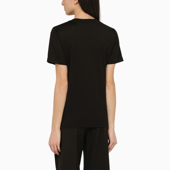 25SS 버버리 로고 코튼 티셔츠 8080324148164 A1189 black - BURBERRY