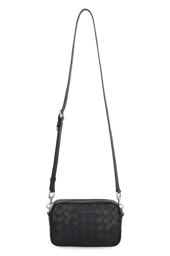 보테가베네타 인트레치아토 미니 카메라백 765911V2HL1 8803 black - BOTTEGA VENETA