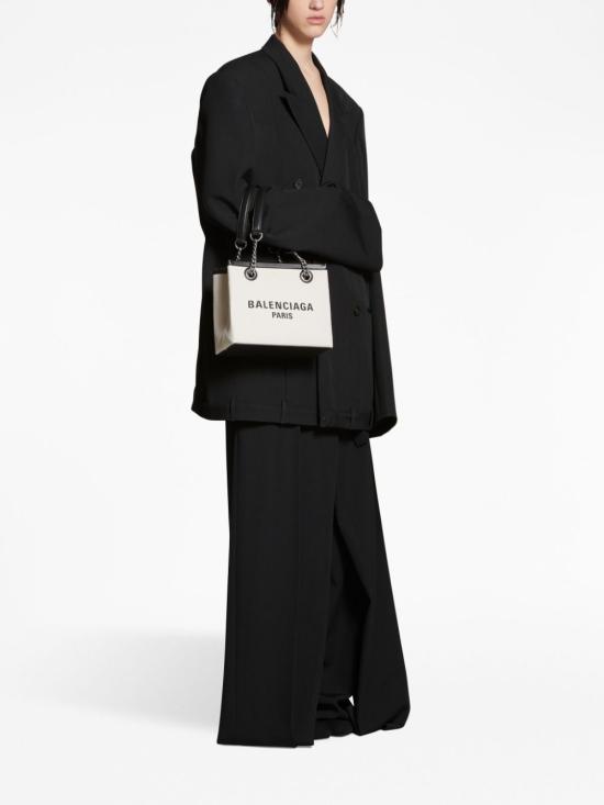  발렌시아가 듀티 프리 스몰 토트백 7599412AAOK9260 BEIGE - BALENCIAGA