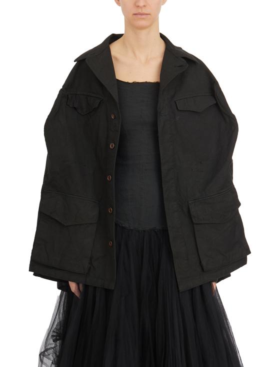  마크르비앙 미디 스커트 G2520 BLACK - MARC LE BIHAN