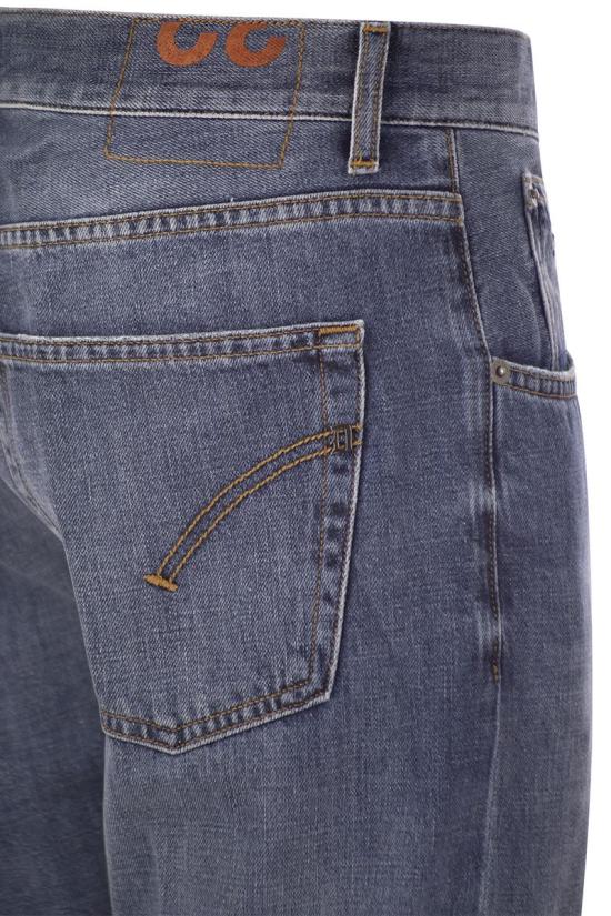  돈답 스트레이트 팬츠 UP576DF0261UGY7DU 800 MEDIUM DENIM - DONDUP