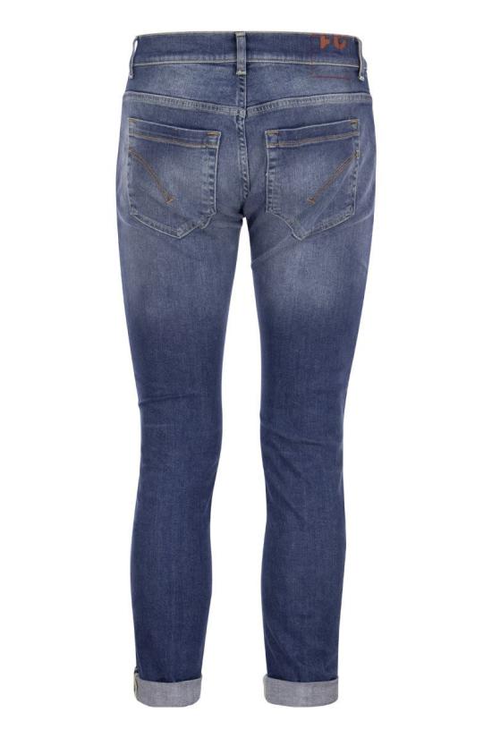  돈답 스트레이트 팬츠 UP232DS0107UGV2DU 800 MEDIUM DENIM - DONDUP