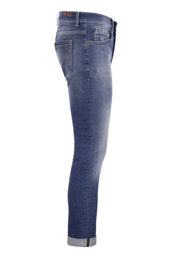  돈답 스트레이트 팬츠 UP232DS0107UGV2DU 800 MEDIUM DENIM - DONDUP