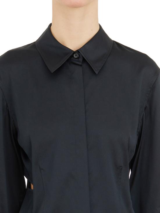  헬무트랭 블라우스 HN10HW507001 BLACK - HELMUT LANG