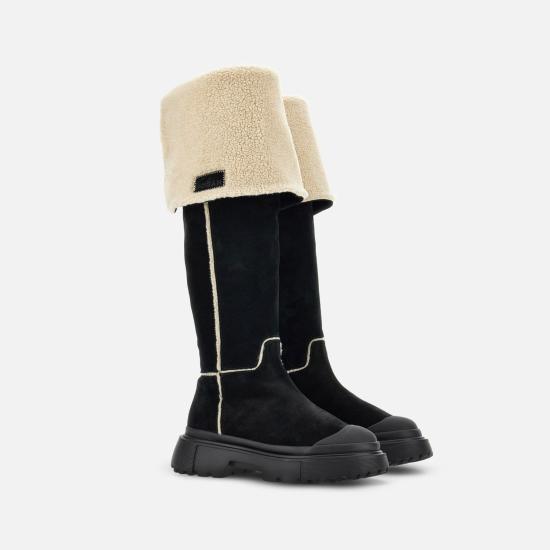  호간 부츠 GYW6190FE509N00L0O B999 NERO C008 CREMA - HOGAN