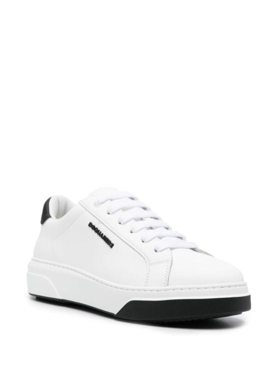  디스퀘어드2 스니커즈 SNM017201506948M072 WHITE BLACK - DSQUARED2