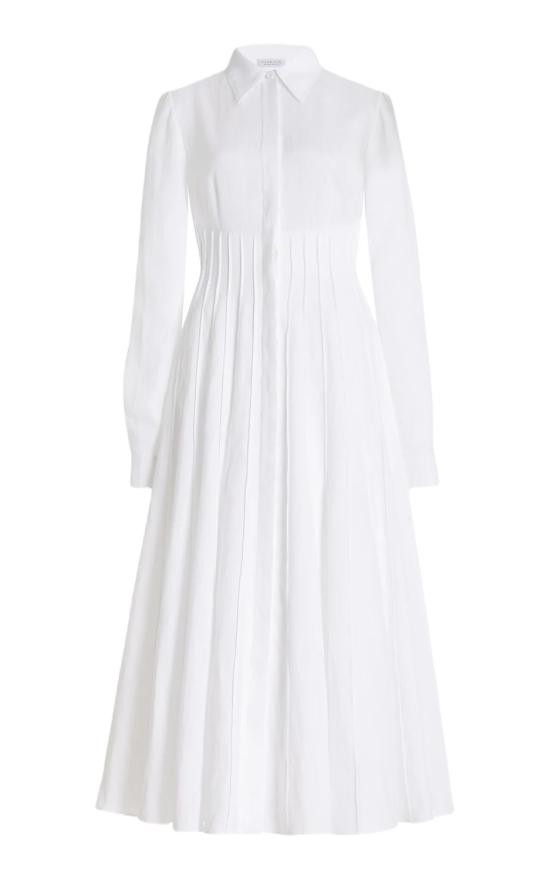  가브리엘라허스트 미디 원피스 3244252LA003 white
