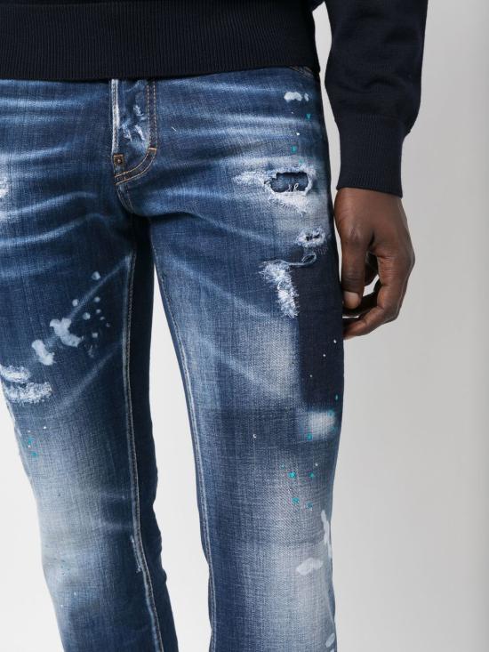  디스퀘어드2 스트레이트 팬츠 S71LB1102S30342470 JEANS - DSQUARED2
