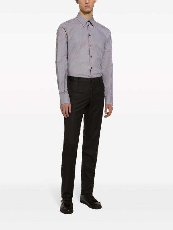  돌체앤가바나 긴팔 셔츠 G5LP8TFR5ZG S8051 BLUE - DOLCE & GABBANA