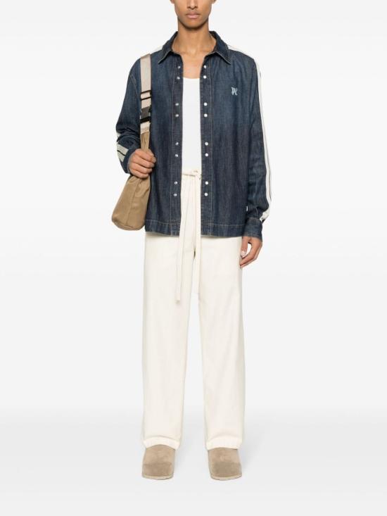  팜앤젤스 데님 자켓 PMYE049R24DEN001 BLUEOFFW - PALM ANGELS