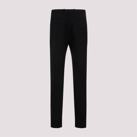  생로랑 스트레이트 팬츠 751477Y7E63 1000 BLACK - SAINT LAURENT
