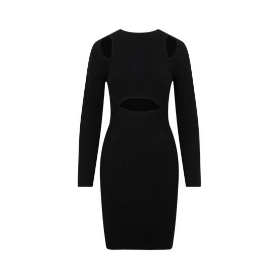  조나단 심카이 미디 원피스 053291 7005 BLACK