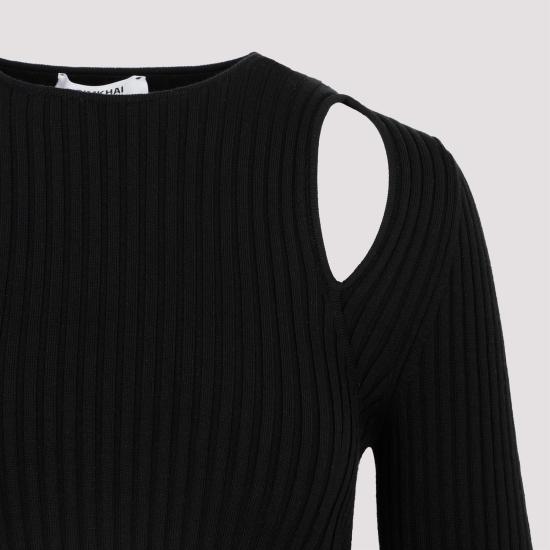  조나단 심카이 미디 원피스 053291 7005 BLACK - JONATHAN SIMKHAI
