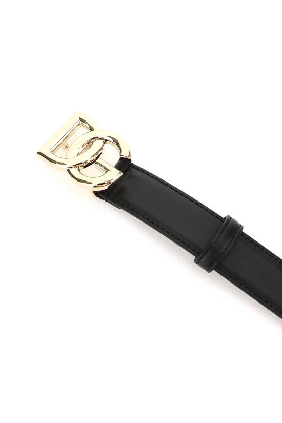 26FW 돌체앤가바나 레귤러 벨트 BE1447AW576 80999 BLACK - DOLCE & GABBANA
