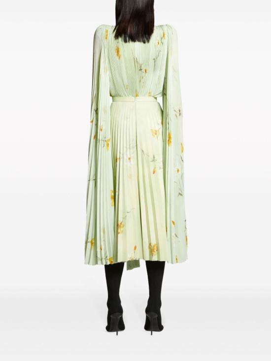  발렌시아가 반팔 티셔츠 768704TPL32 3001 GREEN - BALENCIAGA