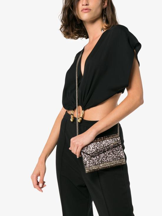 26SS 지미추 크로스백 CANDYCOC CHAMPAGNE METALLIC - JIMMY CHOO