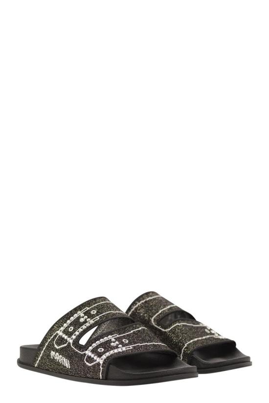  마르니 샌들 SAMS016802P6393 00N99 BLACK - MARNI