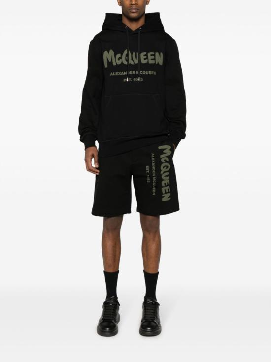  알렉산더 맥퀸 숏팬츠 688717QTAAB BLACKKHAKI - ALEXANDER MCQUEEN