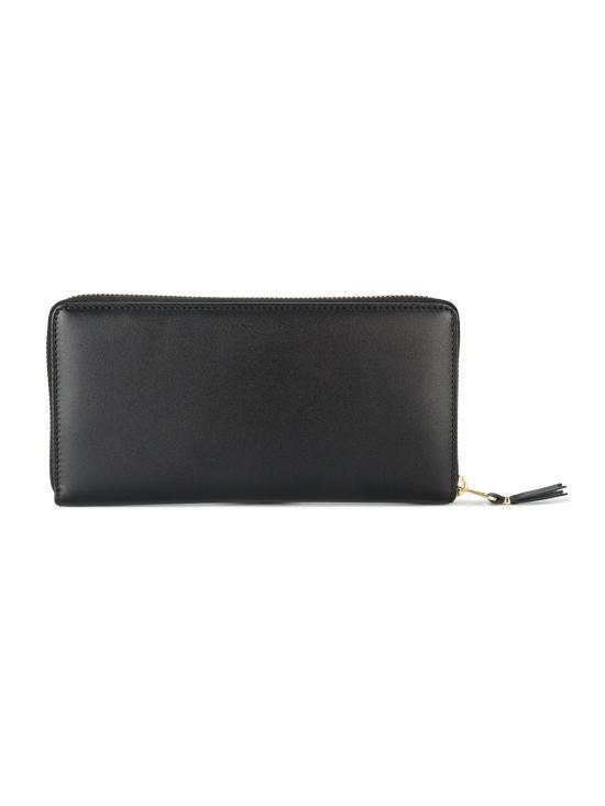  꼼데가르송 레더 지퍼 어라운드 코인포켓 SA0110 BLACK - COMME DES GARCONS