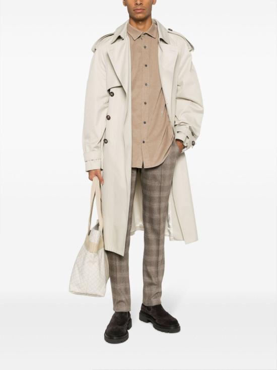  야콥코헨 긴팔 셔츠 UC01102T406AD37 KHAKI BROWN - JACOB COHËN