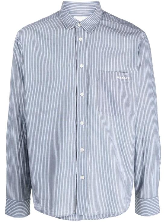  이자벨마랑 긴팔 셔츠 CH0041HBA3I11H30BU BLUE
