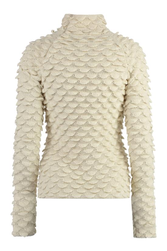  보테가베네타 스웨터 770347V3EX0 9317 panna - BOTTEGA VENETA