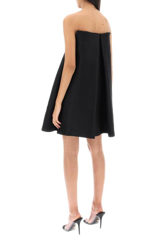  베르사체 숏 원피스 10120811A09075 1B000 black - VERSACE