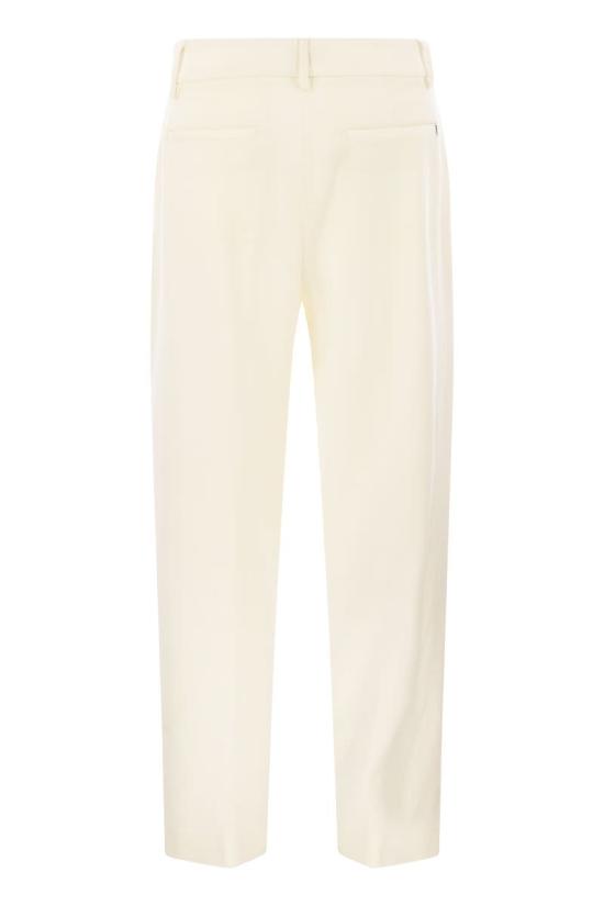  돈답 스트레이트 팬츠 DP739WS0105DXXXDD 002 WHITE - DONDUP