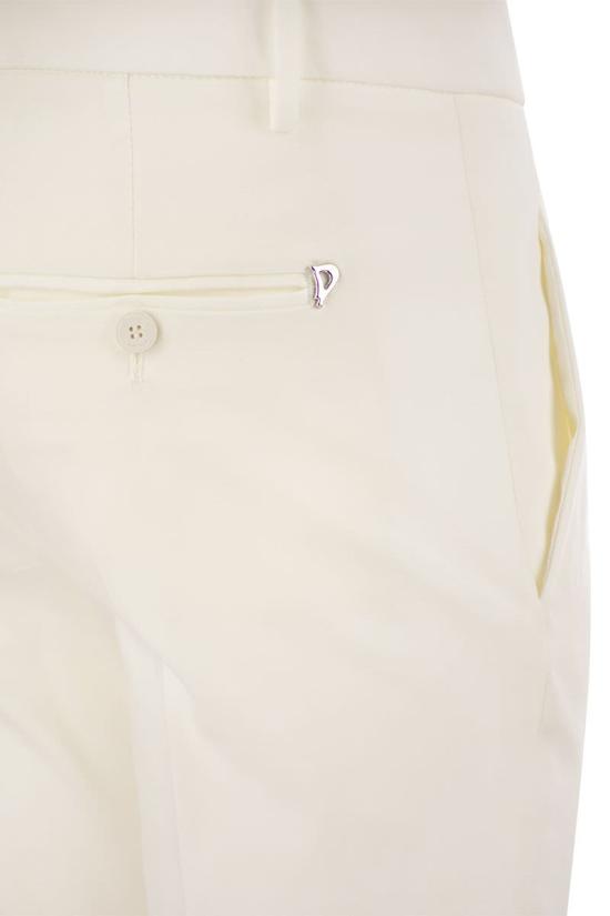  돈답 스트레이트 팬츠 DP066GS0072DXXXDD 017 WHITE - DONDUP