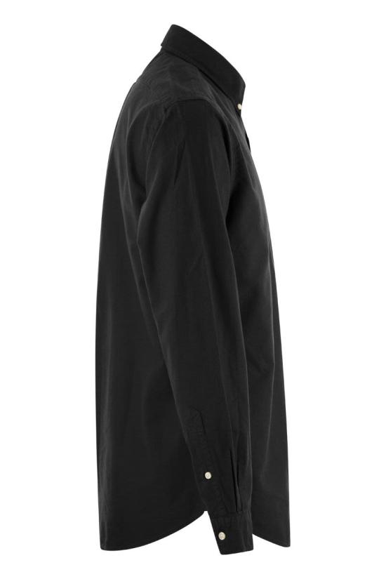  폴로 랄프로렌 커스텀 핏 버튼 다운 셔츠 710772290 001 BLACK - POLO RALPH LAUREN