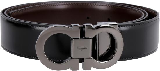  살바토레 페라가모 가죽 벨트 679535 644557 black - SALVATORE FERRAGAMO