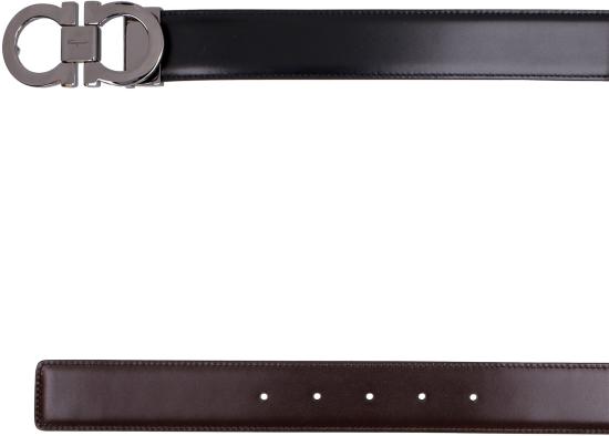  살바토레 페라가모 가죽 벨트 679535 644557 black - SALVATORE FERRAGAMO