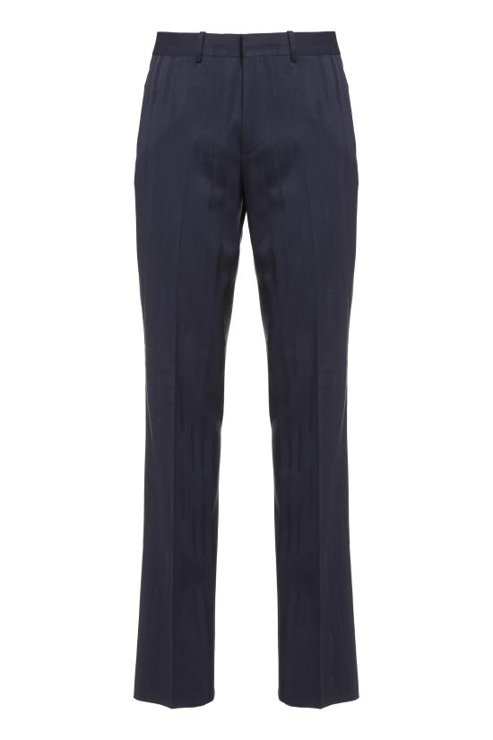  오프화이트 스트레이트 팬츠 OMCO020F23FAB002 4700 blue