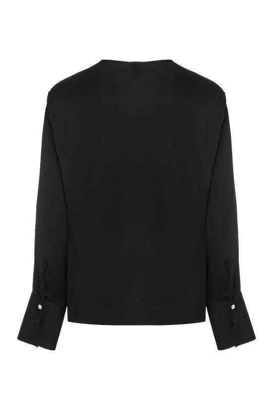  보스 긴팔 티셔츠 50499749 001 black - BOSS