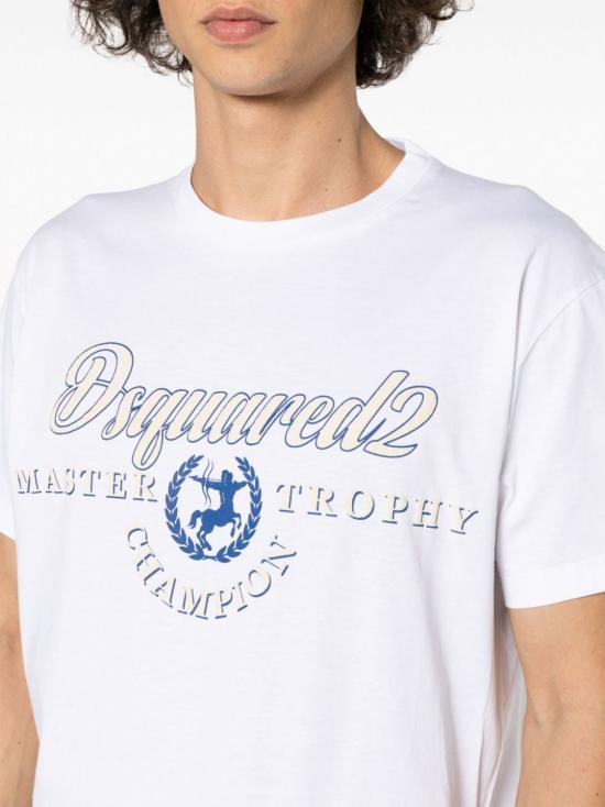  디스퀘어드2 반팔 티셔츠 S71GD1346S23009100 WHITE - DSQUARED2