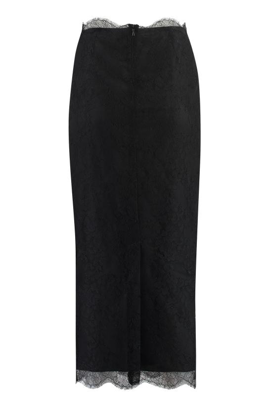  돌체앤가바나 스커트 F4CRDTHLM9J N0000 black - DOLCE & GABBANA