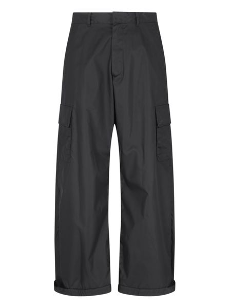  오프화이트 스트레이트 팬츠 OMCF037F23FAB005 BLACKBLACK