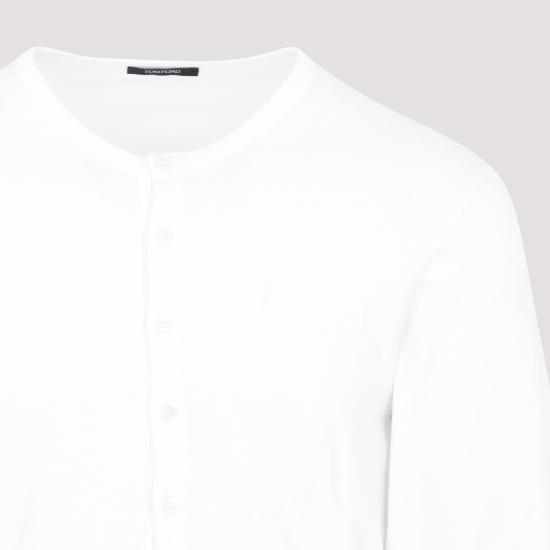 26SS 톰포드 라운지 웨어 T4M151040 100 WHITE - TOMFORD