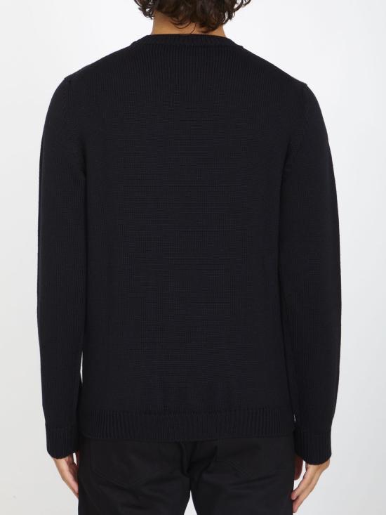  로베르토 콜리나 스웨터 RP0200102 9 BLACK - ROBERTO COLLINA