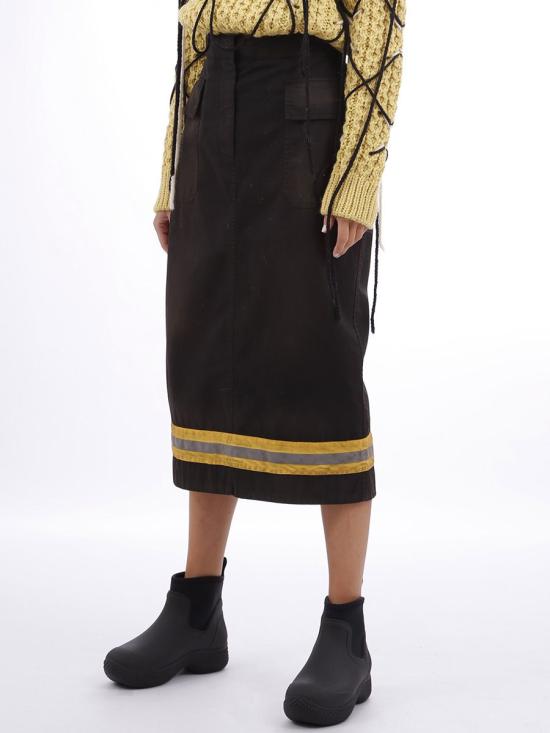  캘빈클라인 스커트 WWSB76P093 001 BLACK - CALVIN KLEIN