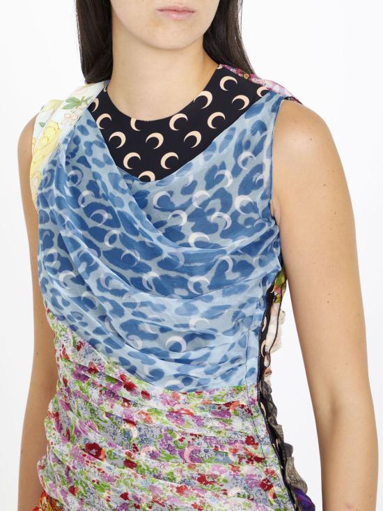  마린세르 숏 원피스 WDR029UWOV0005 MU00 MULTICOLOR - MARINE SERRE