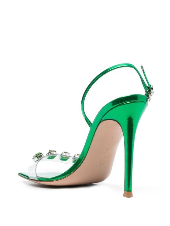  지안비토로시 힐/펌프스 G3221515RICPLMTRGR TRASP GREEN - GIANVITO ROSSI